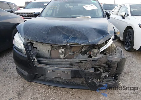 2015 Nissan Sentra Sv из США, поврежденный, VIN 3N1AB7AP7FL673434